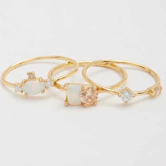 Gorjana Hudson Ring Set | Gold | NWT ✨ - Picture 6 of 14